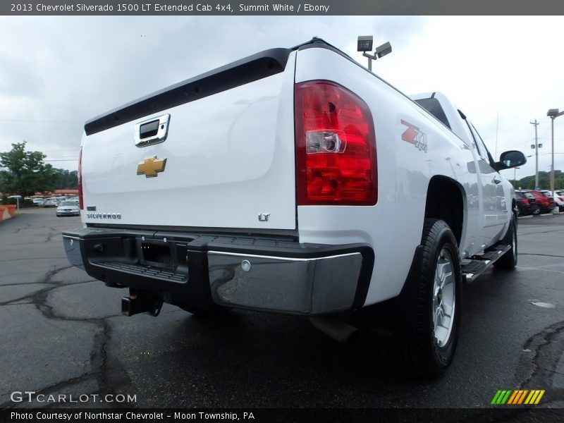 Summit White / Ebony 2013 Chevrolet Silverado 1500 LT Extended Cab 4x4