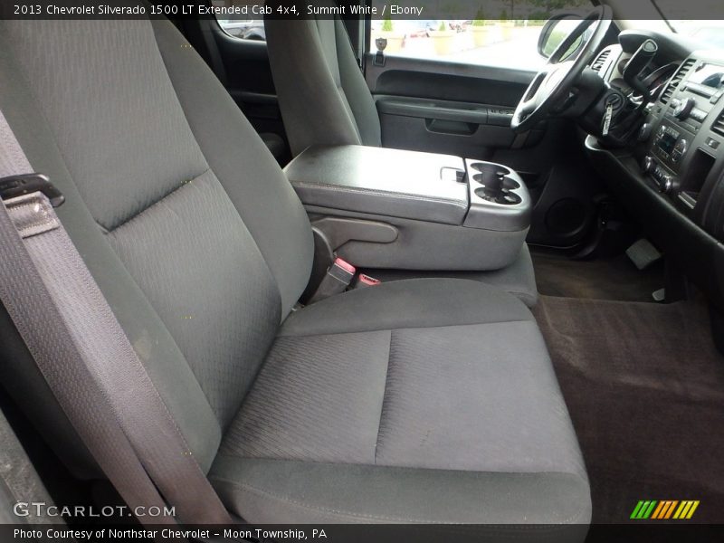 Summit White / Ebony 2013 Chevrolet Silverado 1500 LT Extended Cab 4x4
