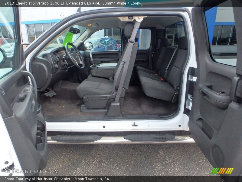 Summit White / Ebony 2013 Chevrolet Silverado 1500 LT Extended Cab 4x4