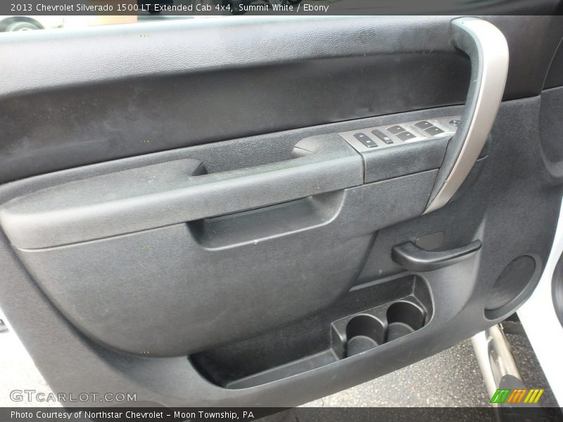 Summit White / Ebony 2013 Chevrolet Silverado 1500 LT Extended Cab 4x4