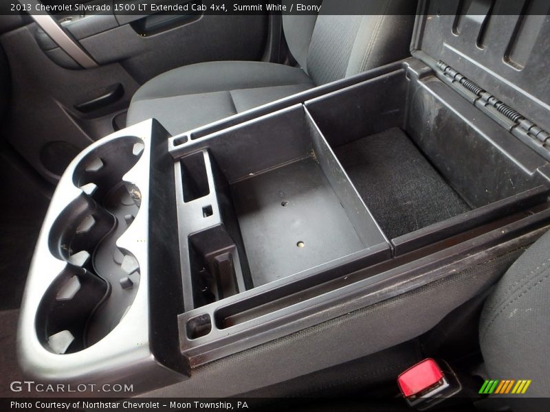 Summit White / Ebony 2013 Chevrolet Silverado 1500 LT Extended Cab 4x4