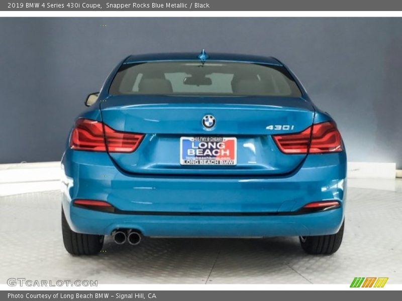 Snapper Rocks Blue Metallic / Black 2019 BMW 4 Series 430i Coupe