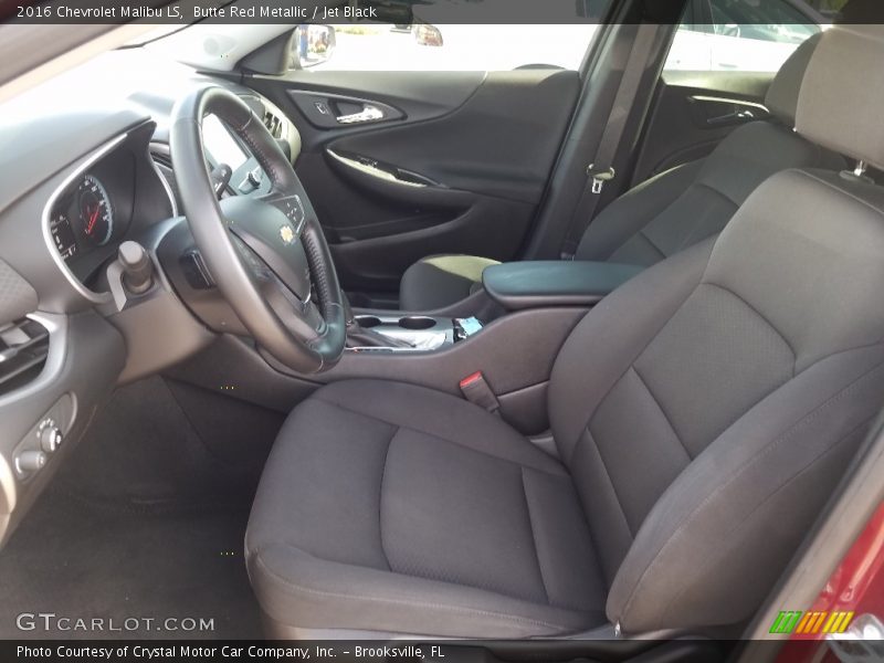 Butte Red Metallic / Jet Black 2016 Chevrolet Malibu LS