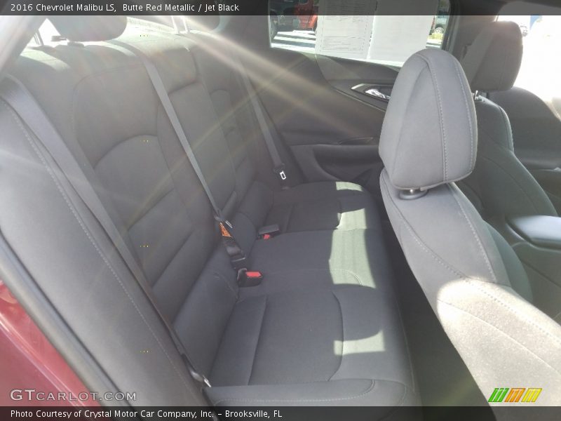 Butte Red Metallic / Jet Black 2016 Chevrolet Malibu LS