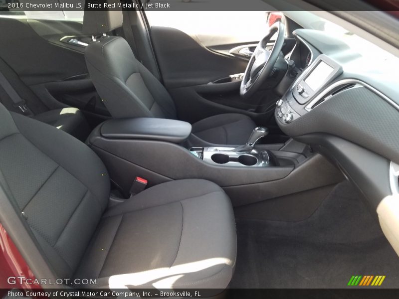 Butte Red Metallic / Jet Black 2016 Chevrolet Malibu LS