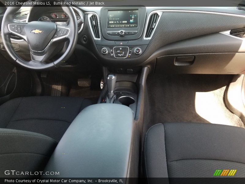 Butte Red Metallic / Jet Black 2016 Chevrolet Malibu LS