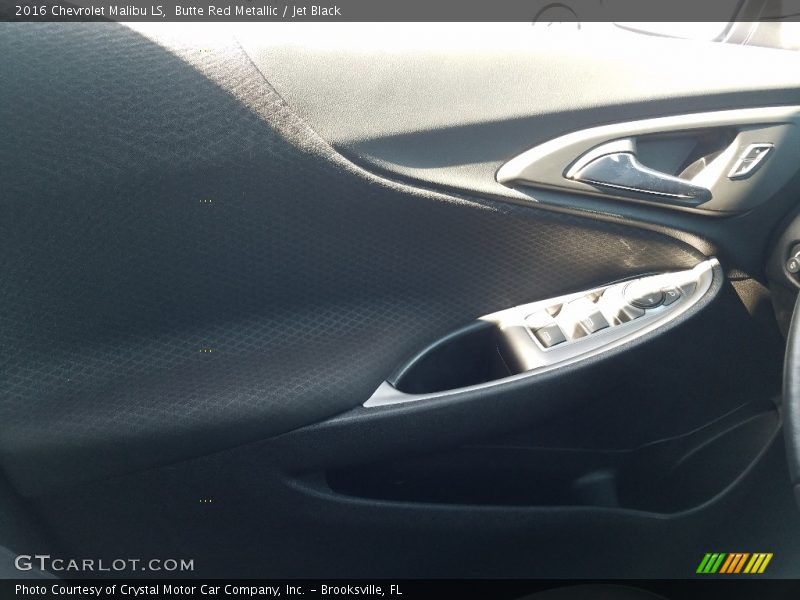 Butte Red Metallic / Jet Black 2016 Chevrolet Malibu LS