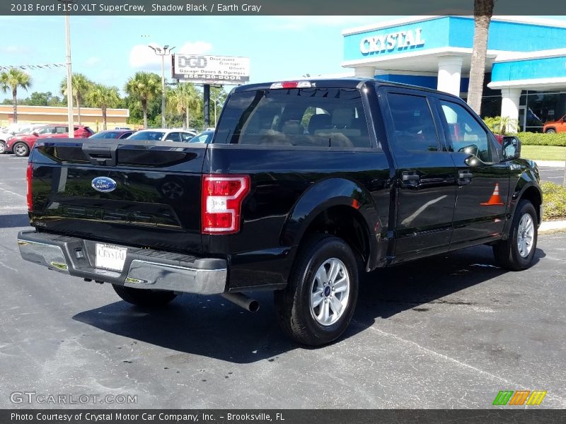 Shadow Black / Earth Gray 2018 Ford F150 XLT SuperCrew