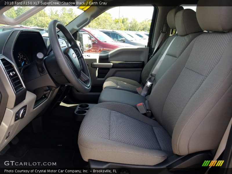 Shadow Black / Earth Gray 2018 Ford F150 XLT SuperCrew
