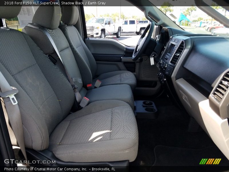Shadow Black / Earth Gray 2018 Ford F150 XLT SuperCrew