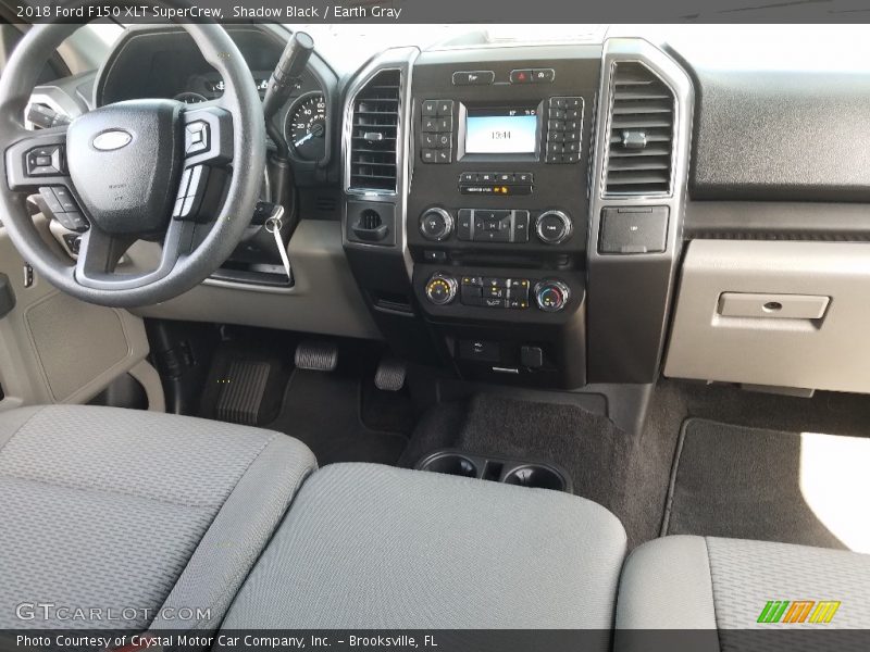 Shadow Black / Earth Gray 2018 Ford F150 XLT SuperCrew