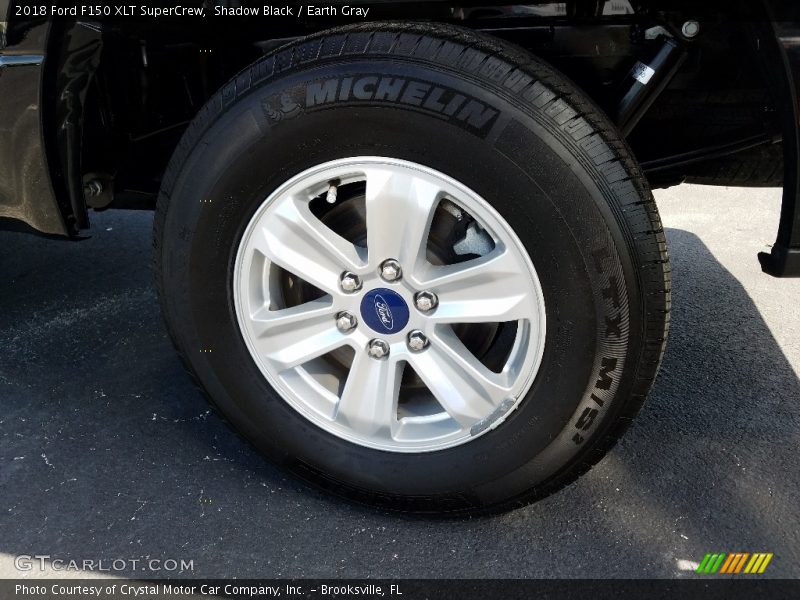 Shadow Black / Earth Gray 2018 Ford F150 XLT SuperCrew