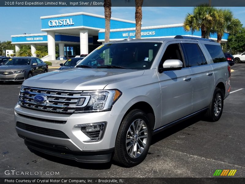 Ingot Silver / Ebony 2018 Ford Expedition Limited Max
