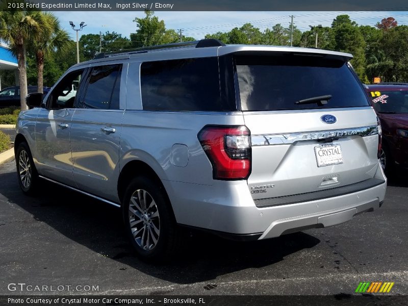Ingot Silver / Ebony 2018 Ford Expedition Limited Max