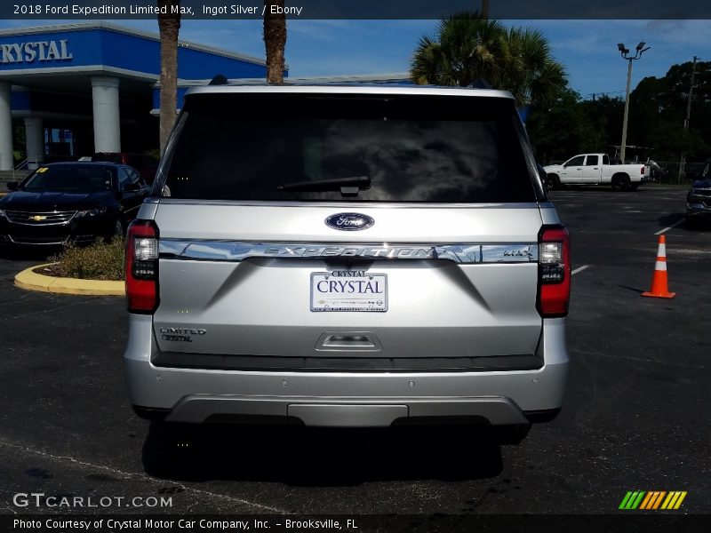 Ingot Silver / Ebony 2018 Ford Expedition Limited Max