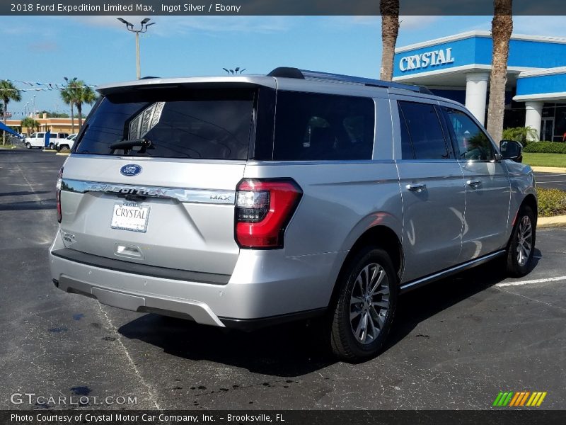 Ingot Silver / Ebony 2018 Ford Expedition Limited Max