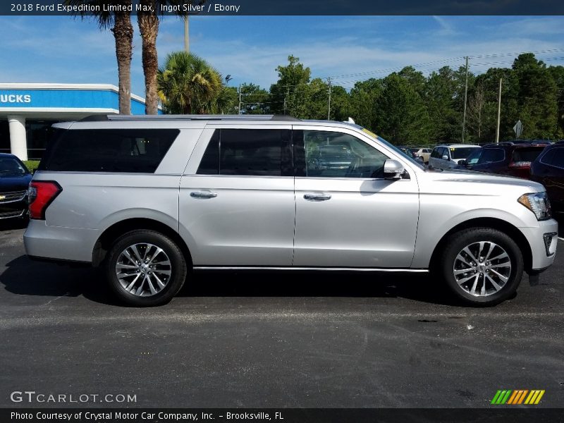 Ingot Silver / Ebony 2018 Ford Expedition Limited Max