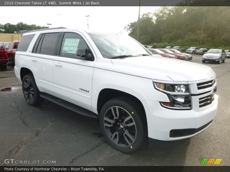 Summit White / Jet Black 2019 Chevrolet Tahoe LT 4WD