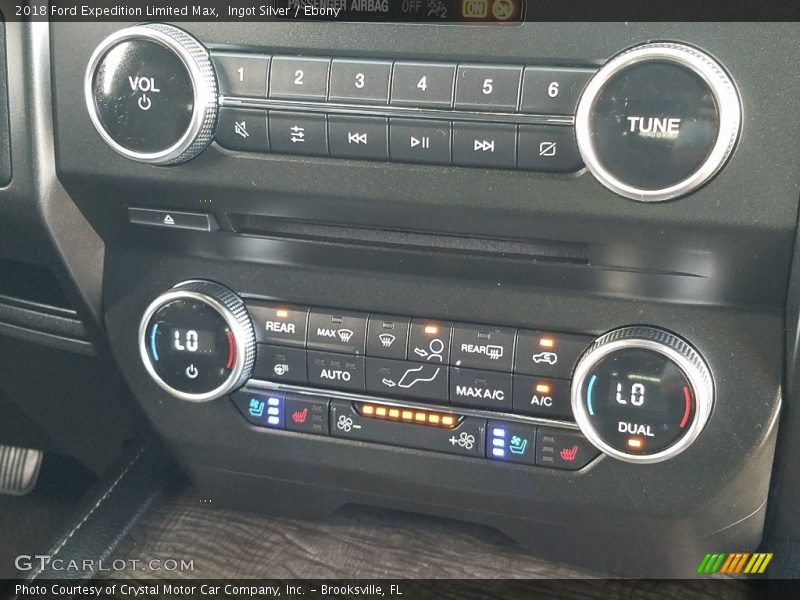 Ingot Silver / Ebony 2018 Ford Expedition Limited Max