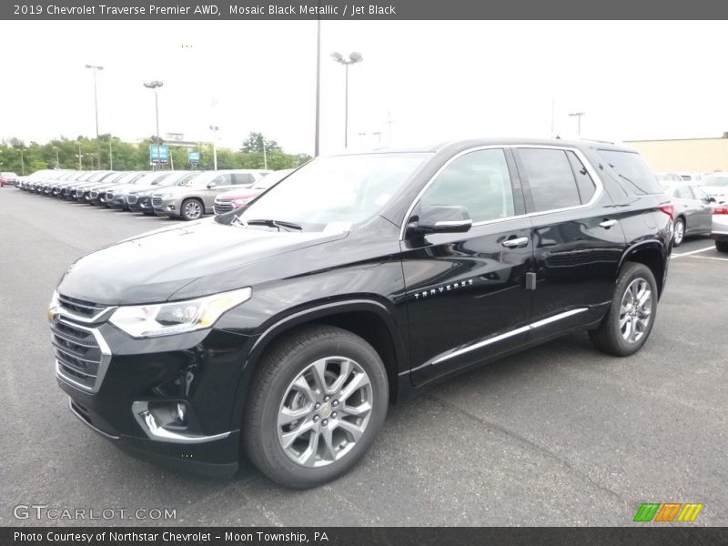 Mosaic Black Metallic / Jet Black 2019 Chevrolet Traverse Premier AWD