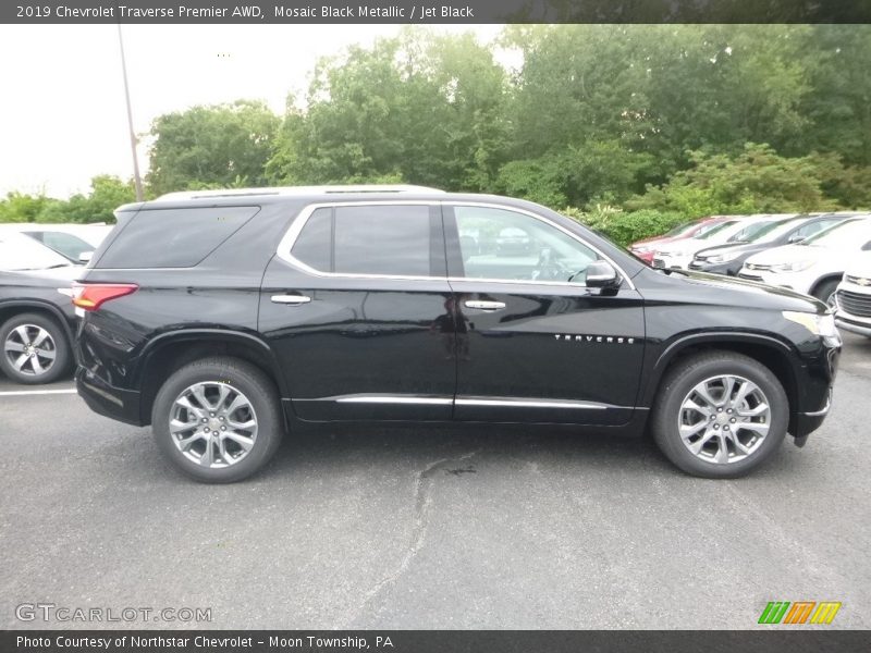 Mosaic Black Metallic / Jet Black 2019 Chevrolet Traverse Premier AWD