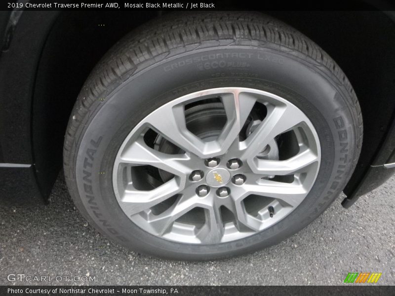 Mosaic Black Metallic / Jet Black 2019 Chevrolet Traverse Premier AWD