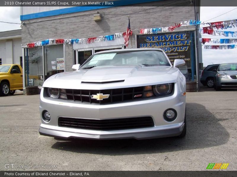 Silver Ice Metallic / Black 2010 Chevrolet Camaro SS/RS Coupe