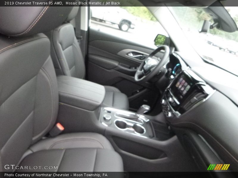 Mosaic Black Metallic / Jet Black 2019 Chevrolet Traverse RS AWD