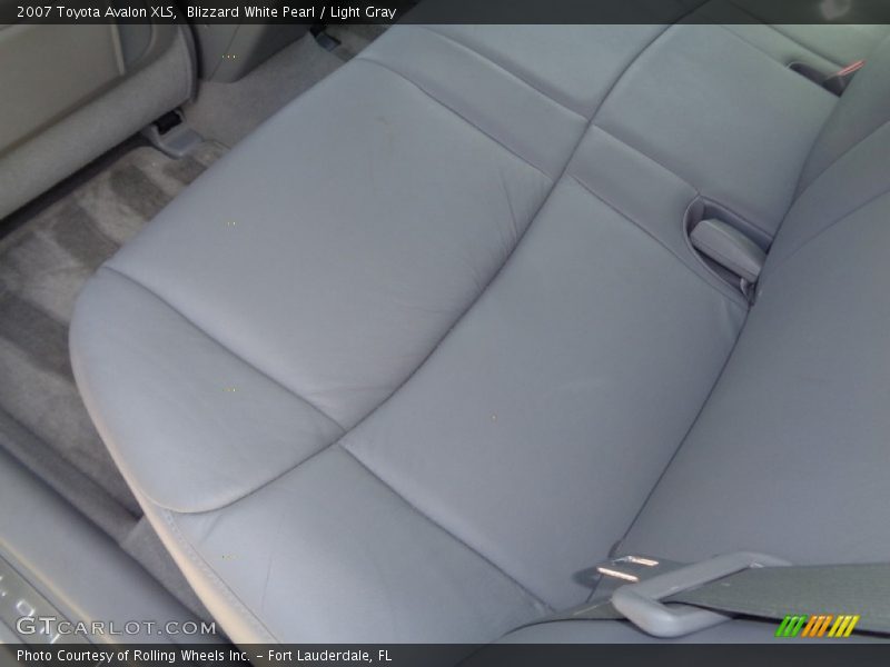Blizzard White Pearl / Light Gray 2007 Toyota Avalon XLS