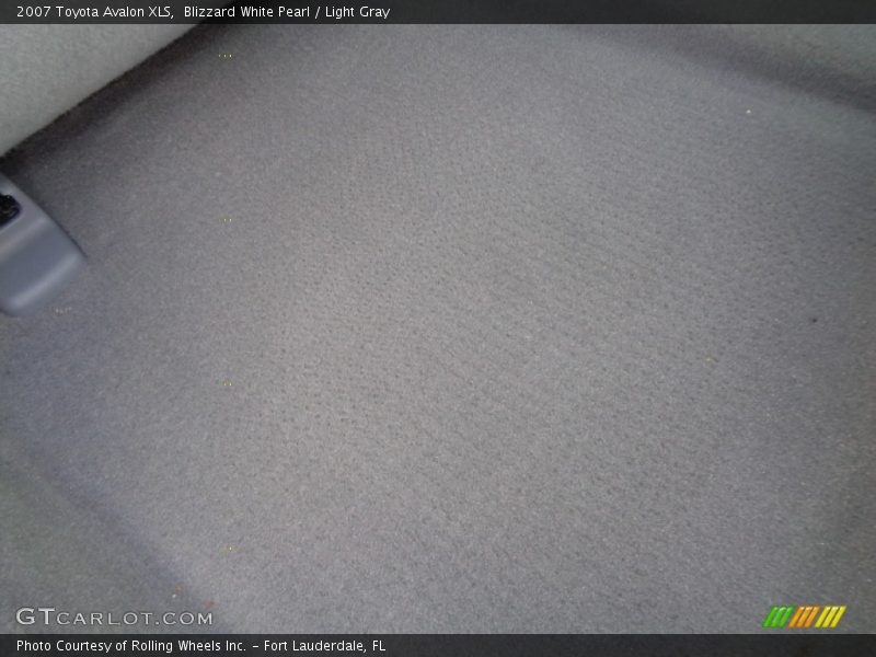 Blizzard White Pearl / Light Gray 2007 Toyota Avalon XLS