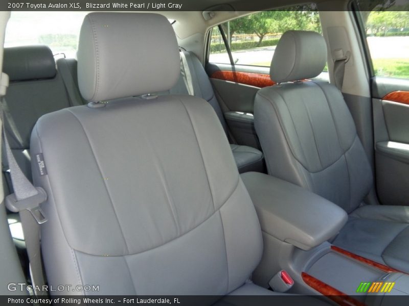 Blizzard White Pearl / Light Gray 2007 Toyota Avalon XLS