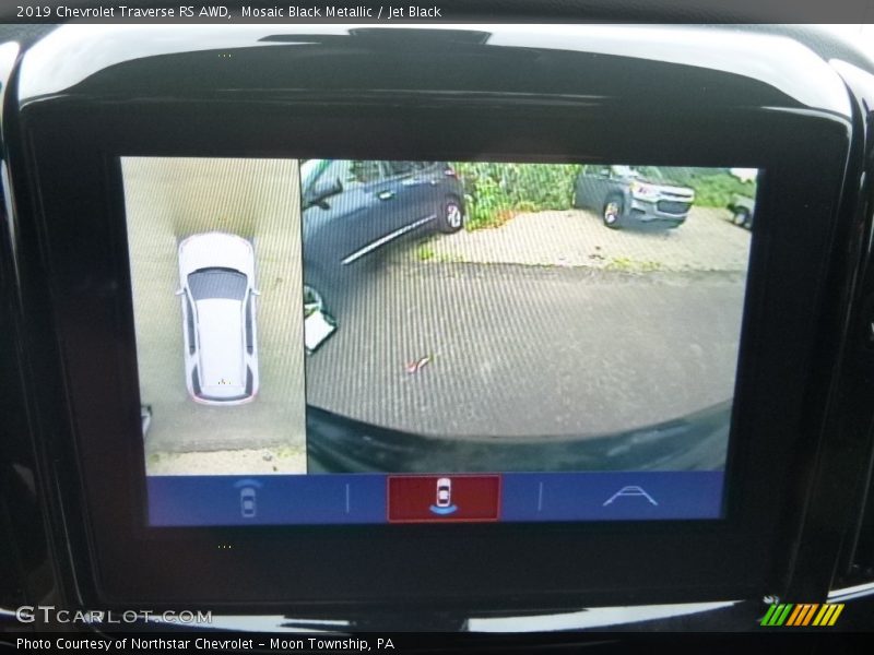 Mosaic Black Metallic / Jet Black 2019 Chevrolet Traverse RS AWD
