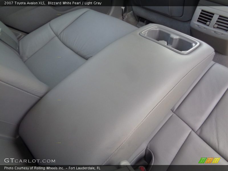 Blizzard White Pearl / Light Gray 2007 Toyota Avalon XLS