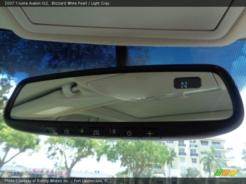 Blizzard White Pearl / Light Gray 2007 Toyota Avalon XLS