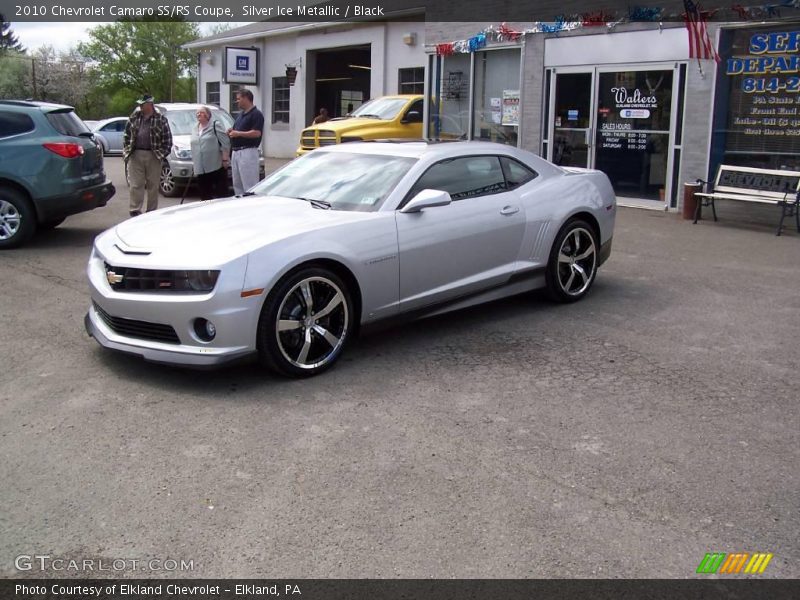 Silver Ice Metallic / Black 2010 Chevrolet Camaro SS/RS Coupe