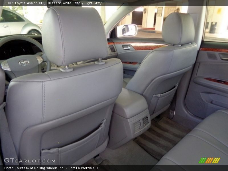 Blizzard White Pearl / Light Gray 2007 Toyota Avalon XLS