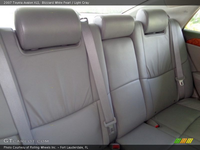 Blizzard White Pearl / Light Gray 2007 Toyota Avalon XLS