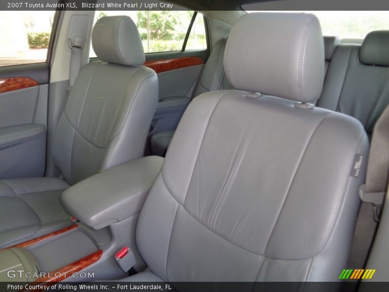 Blizzard White Pearl / Light Gray 2007 Toyota Avalon XLS