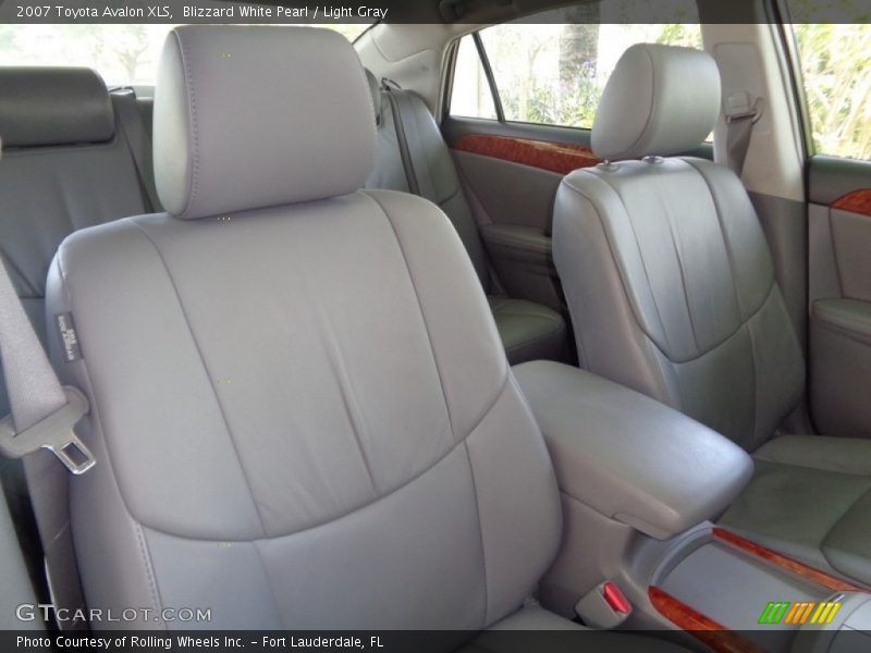 Blizzard White Pearl / Light Gray 2007 Toyota Avalon XLS