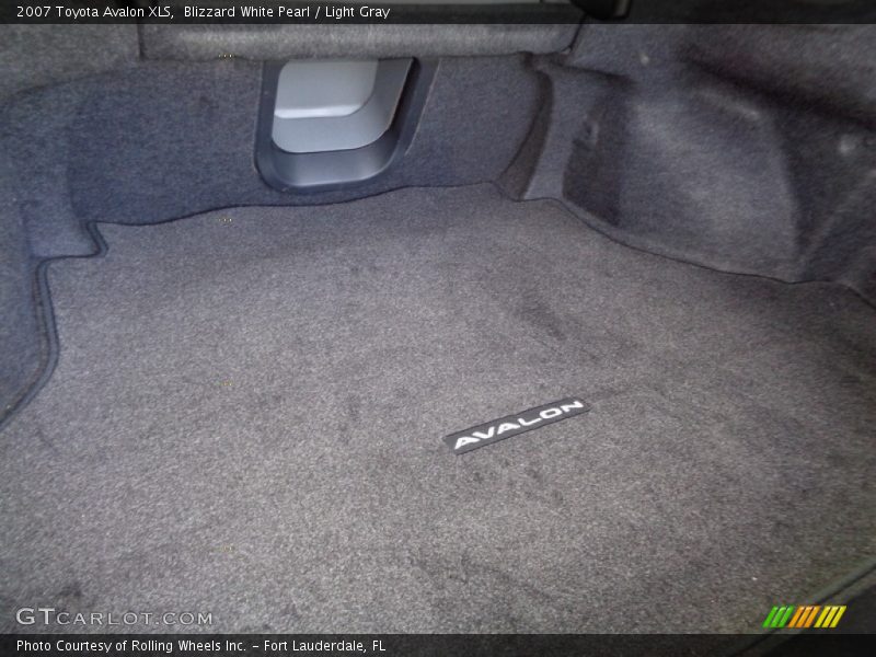 Blizzard White Pearl / Light Gray 2007 Toyota Avalon XLS