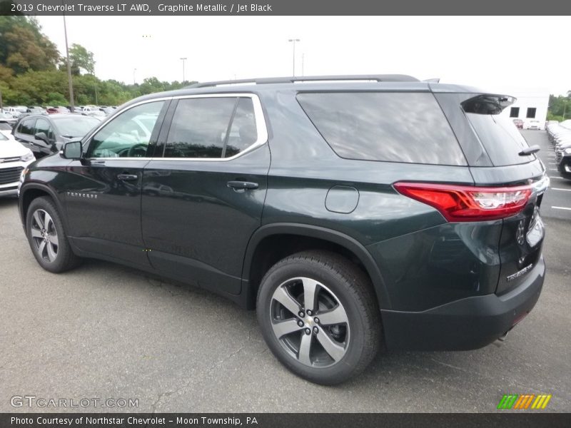 Graphite Metallic / Jet Black 2019 Chevrolet Traverse LT AWD