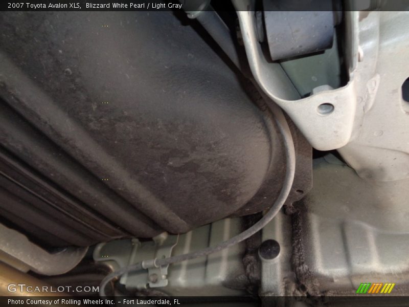 Blizzard White Pearl / Light Gray 2007 Toyota Avalon XLS