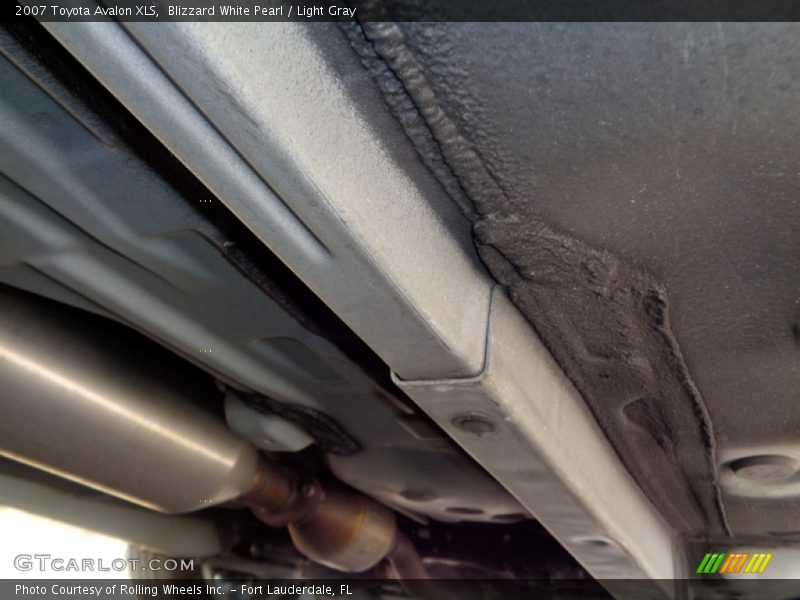 Blizzard White Pearl / Light Gray 2007 Toyota Avalon XLS