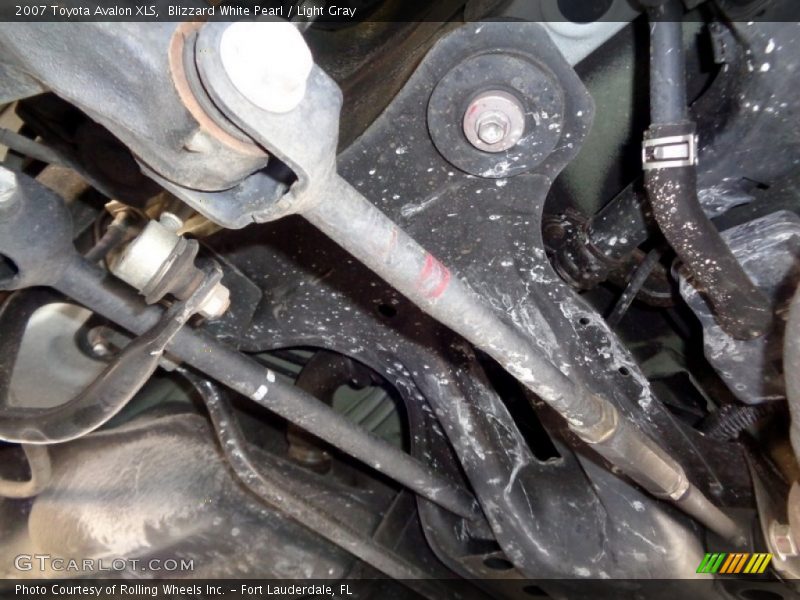 Blizzard White Pearl / Light Gray 2007 Toyota Avalon XLS