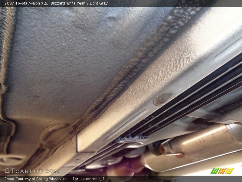 Blizzard White Pearl / Light Gray 2007 Toyota Avalon XLS