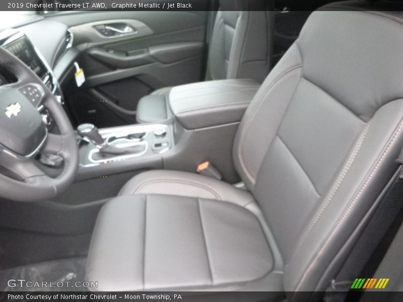 Graphite Metallic / Jet Black 2019 Chevrolet Traverse LT AWD