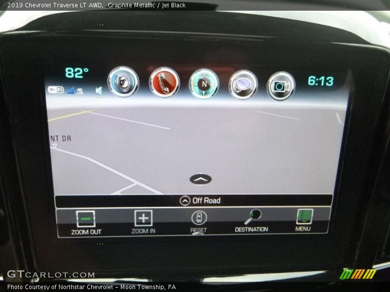 Graphite Metallic / Jet Black 2019 Chevrolet Traverse LT AWD