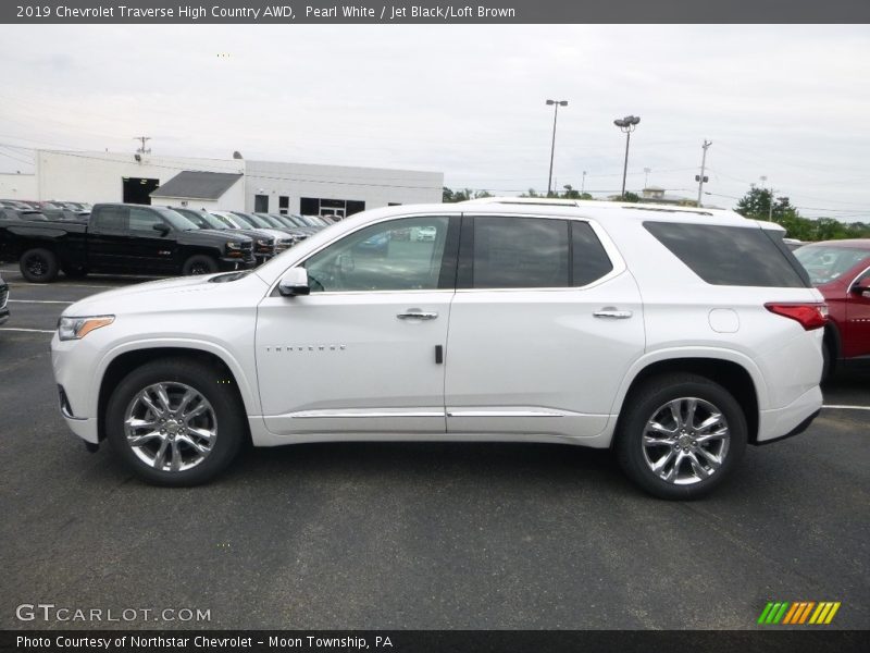  2019 Traverse High Country AWD Pearl White