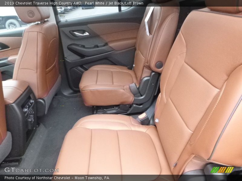 Rear Seat of 2019 Traverse High Country AWD