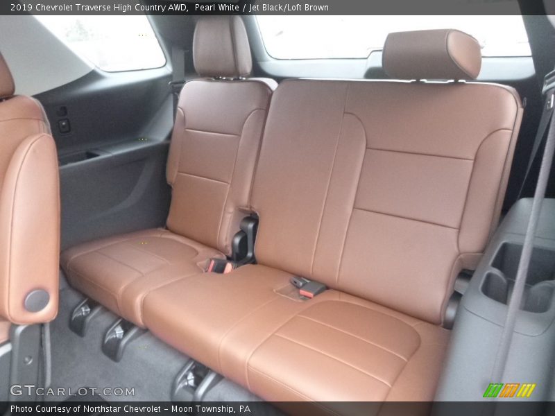 Rear Seat of 2019 Traverse High Country AWD